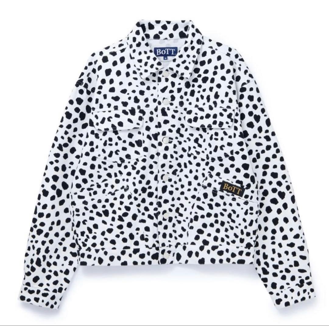BoTT / DALMATIAN DENIM JACKET / WHITE XL - メルカリ
