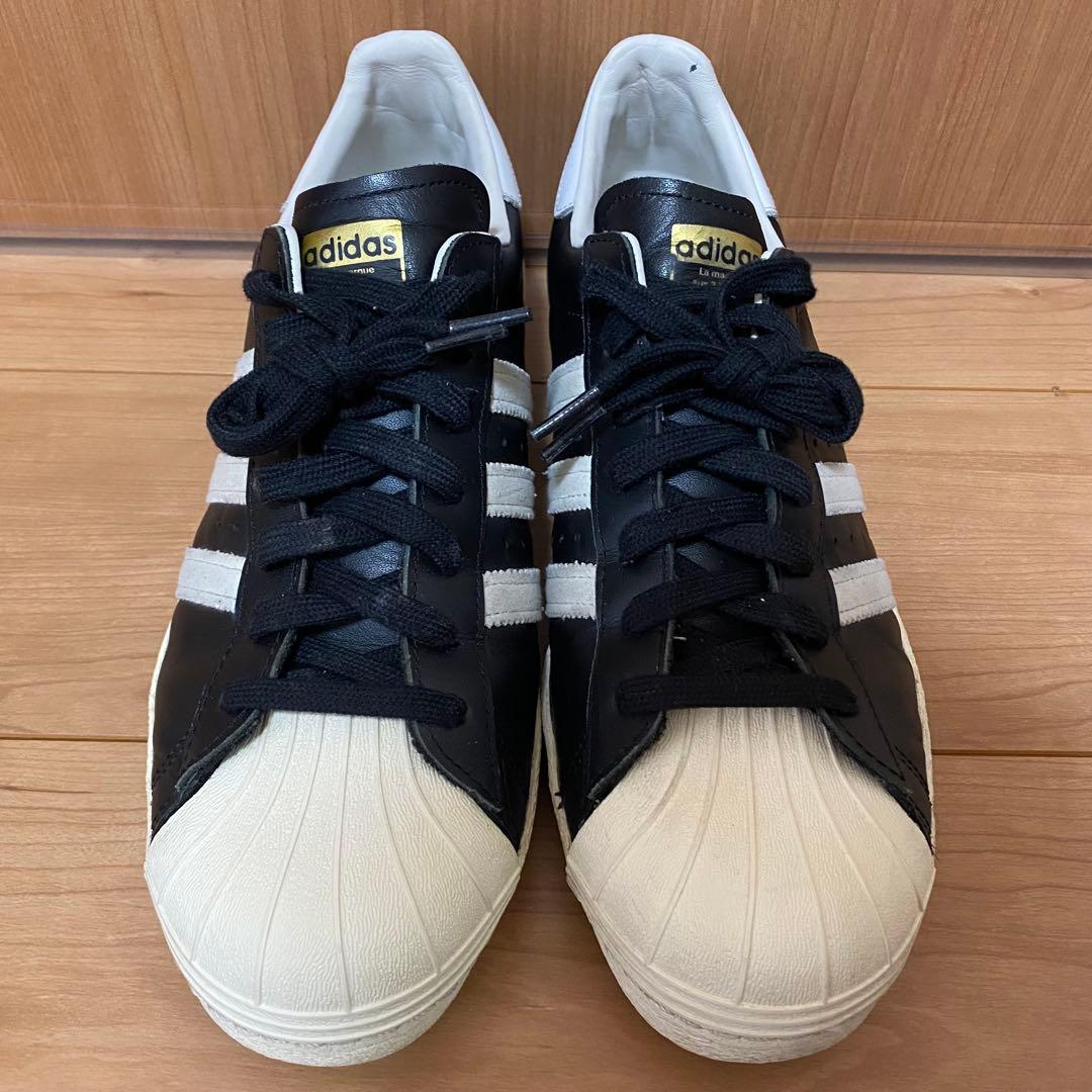 adidas スーパースター super star 80s 金ベロ 28.5cm - メルカリ