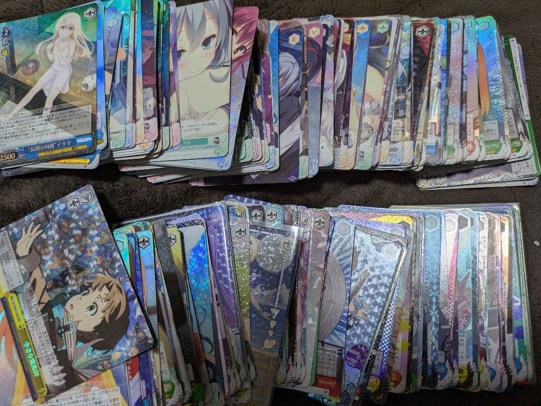 ヴァイスシュヴァルツ sr rrrprホイル まとめ売り 380枚 - メルカリ