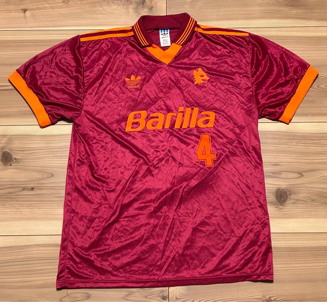 adidas ASローマ 1992-1993 シーズンレプリカユニフォーム - メルカリ