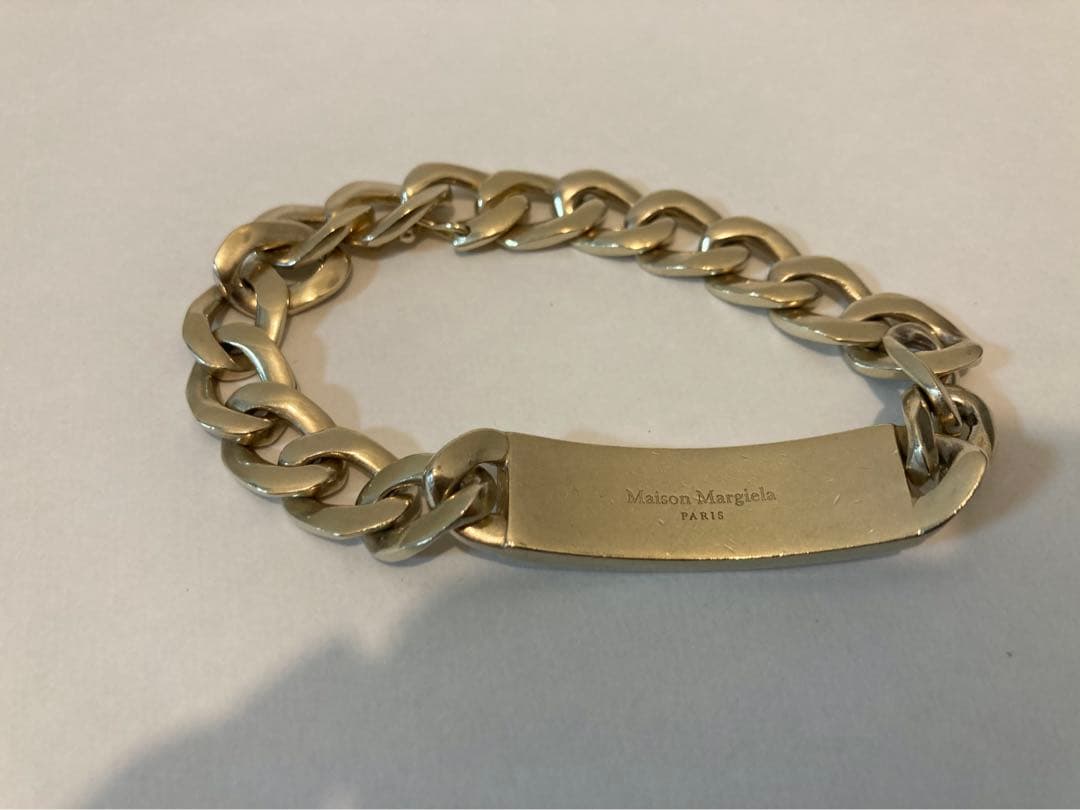 み*》様 Maison Margiela IDチェーンブレスレット アノニマス Maison Margiela（メゾンマルジェラ） 【超美品】メゾンマルジェラ