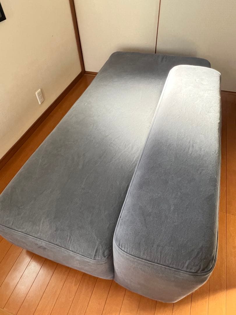 無印良品　　ファブリックソファ ソファ本体・2シーター・フェザー・ポケットコイル | 無印良品