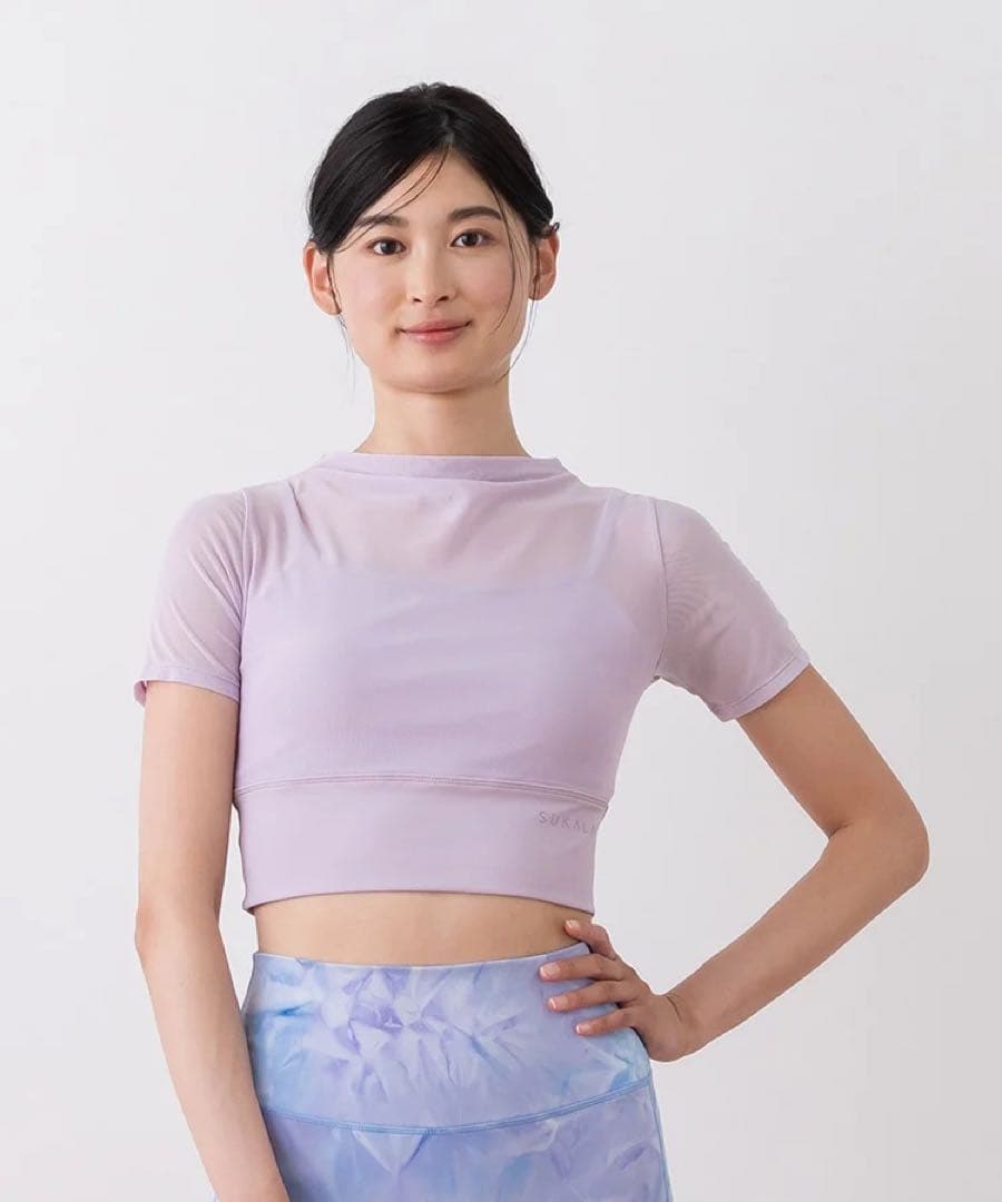 SUKALA シアーレイヤードキャミブラトップ ラベンダー - メルカリ