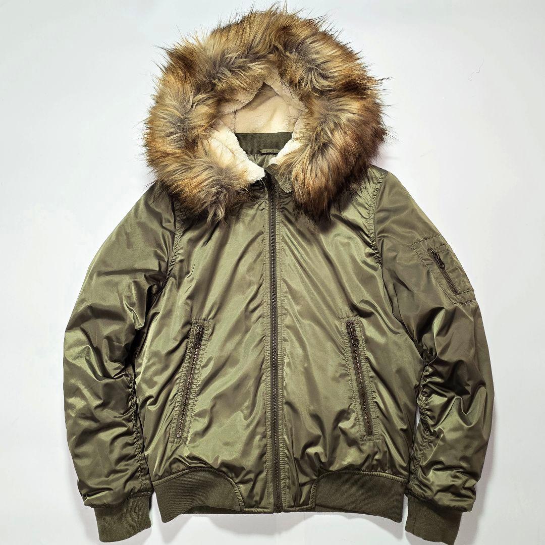 ア*ム様 【美品】N-2B フライトジャケット y2k MA-1 ミリタリー ボ
