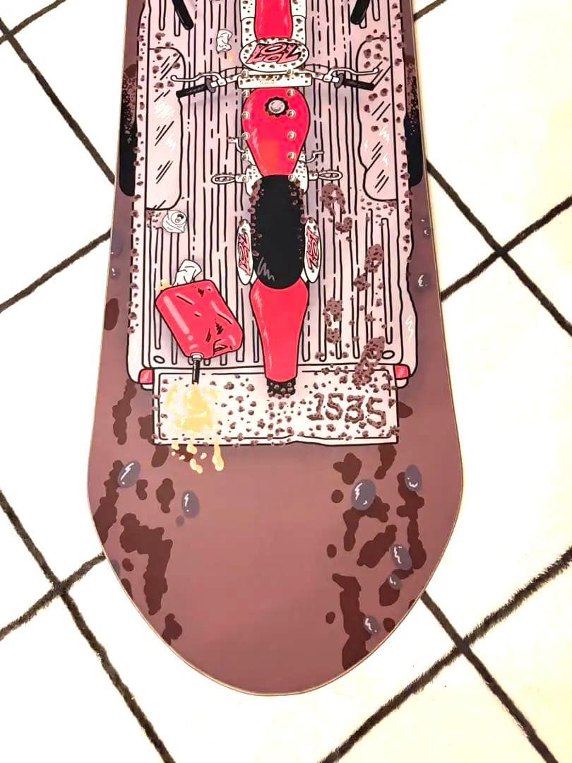 こば SIMS NUB 153.5W ワイド 23-24モデル 極美品