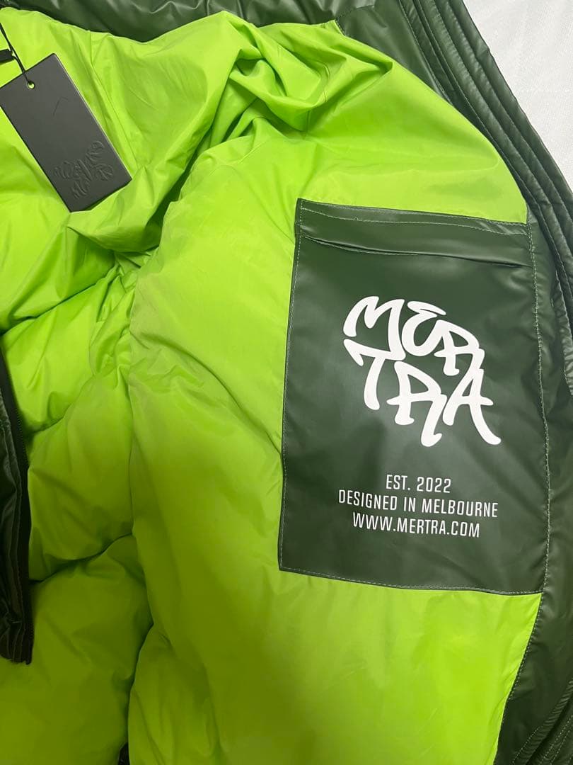 mertra HEAT REACTIVE PUFFERダウンジャケット - メルカリ