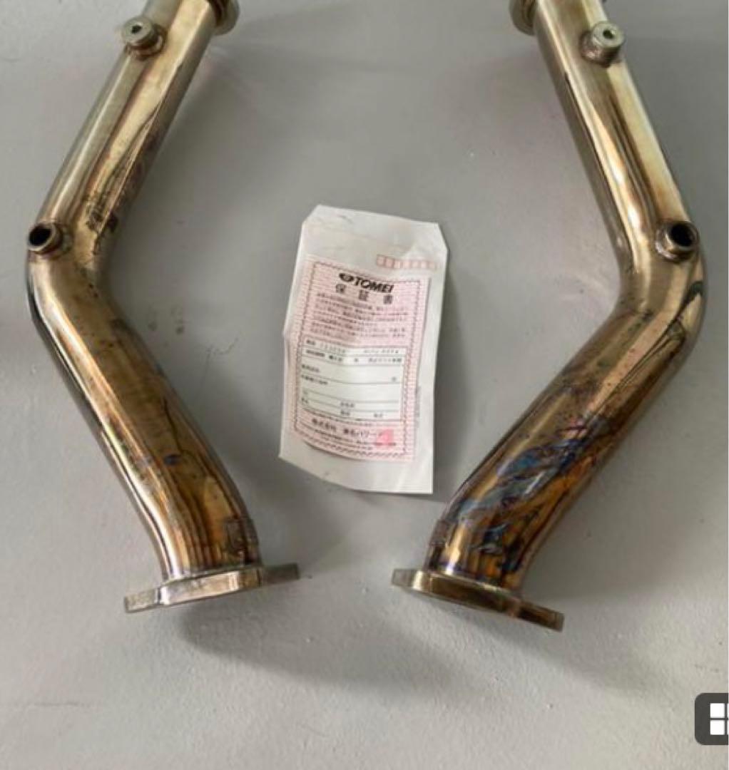 TOMEI製 Z33用触媒ストレート