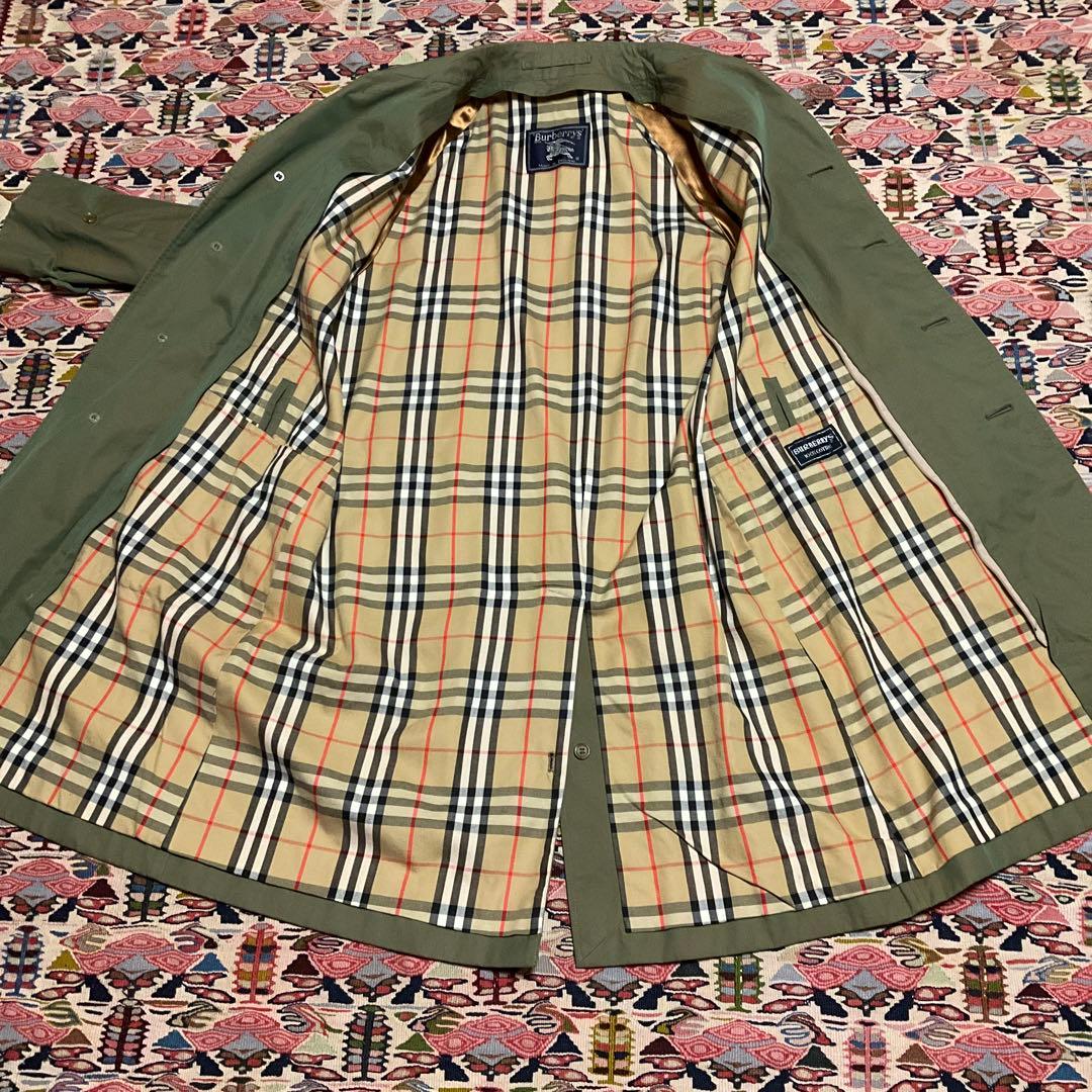Burberrys バーバリーズ ステンカラーコート 玉虫色 - メルカリ