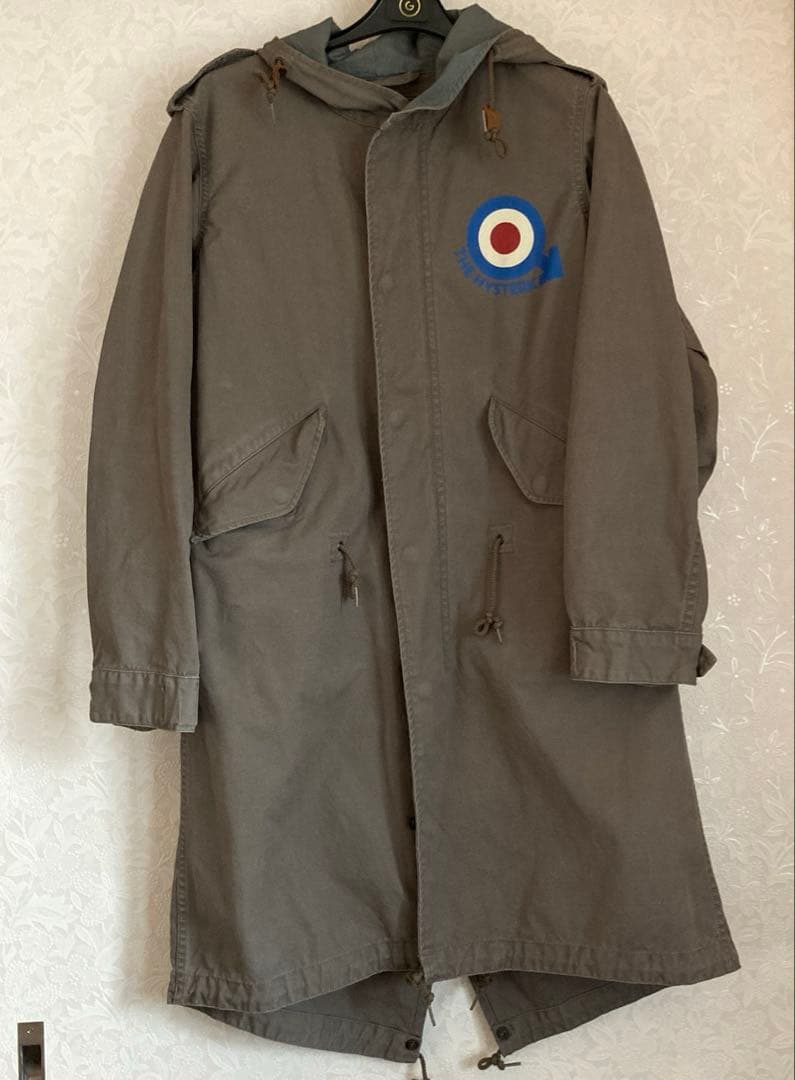 HYSTERIC カーキ モッズコート HYSTERIC GLAMOUR（ヒステリックグラマー）の「ファーライナー付 M-65