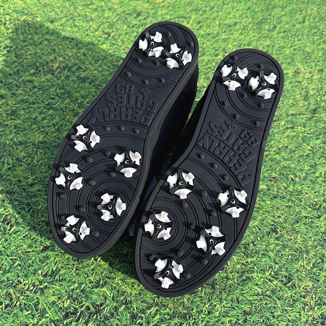 新品正規品 パーリーゲイツ 定価28600円 ゴルフシューズ 紺 24.5cm