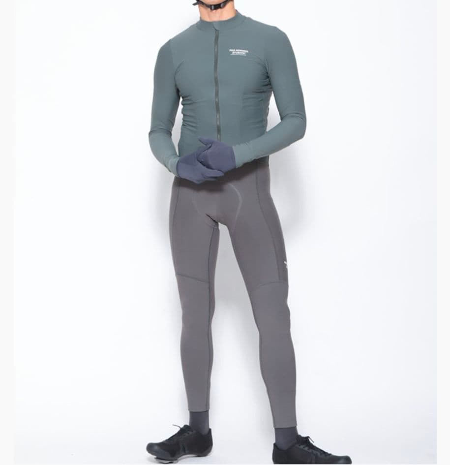 PAS NORMAL STUDIOS ビブタイツ グレー S