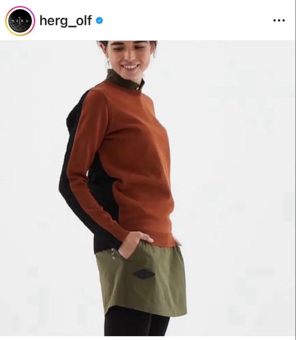 エルグワン　HERG1 ゴルフウェア 楽天市場】HERG1 ゴルフ エルグワン BACK PRINT COOL MOCK NECK バック