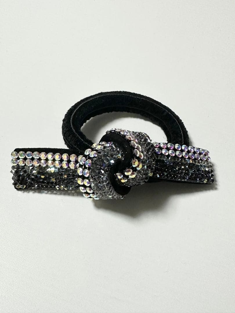 acca リボンゴム ブラック×オーロラ acca リボンゴム ブラック×オーロラ acca リボンゴム ブラック