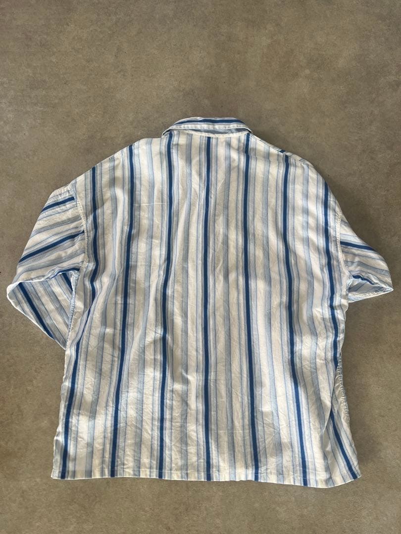 SAINT Mxxxxxx シャツ ストライプ パジャマ セントマイケル L