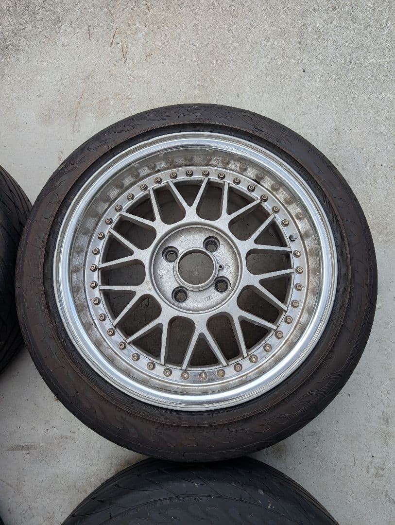 SUPERSTAR シェブロンレーシング 8.5j 15 +20 PCD 100