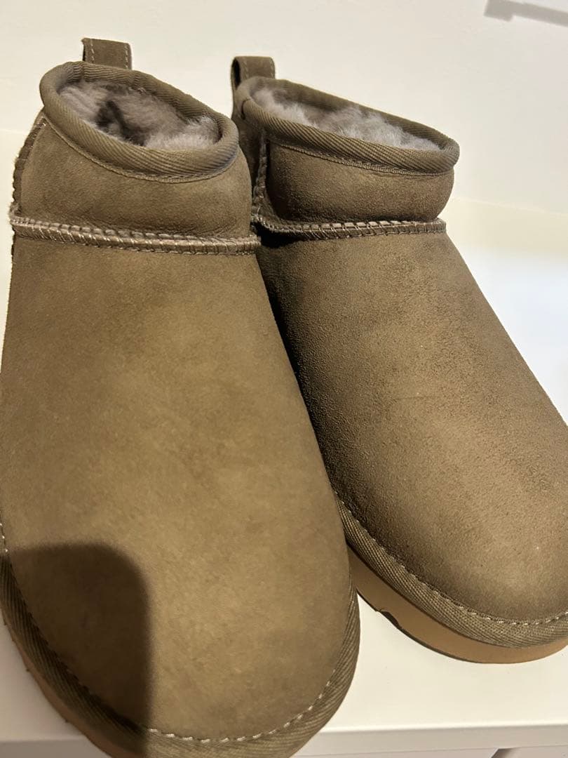 UGG クラシックウルトラミニブーツANTILOPE 24.0cm