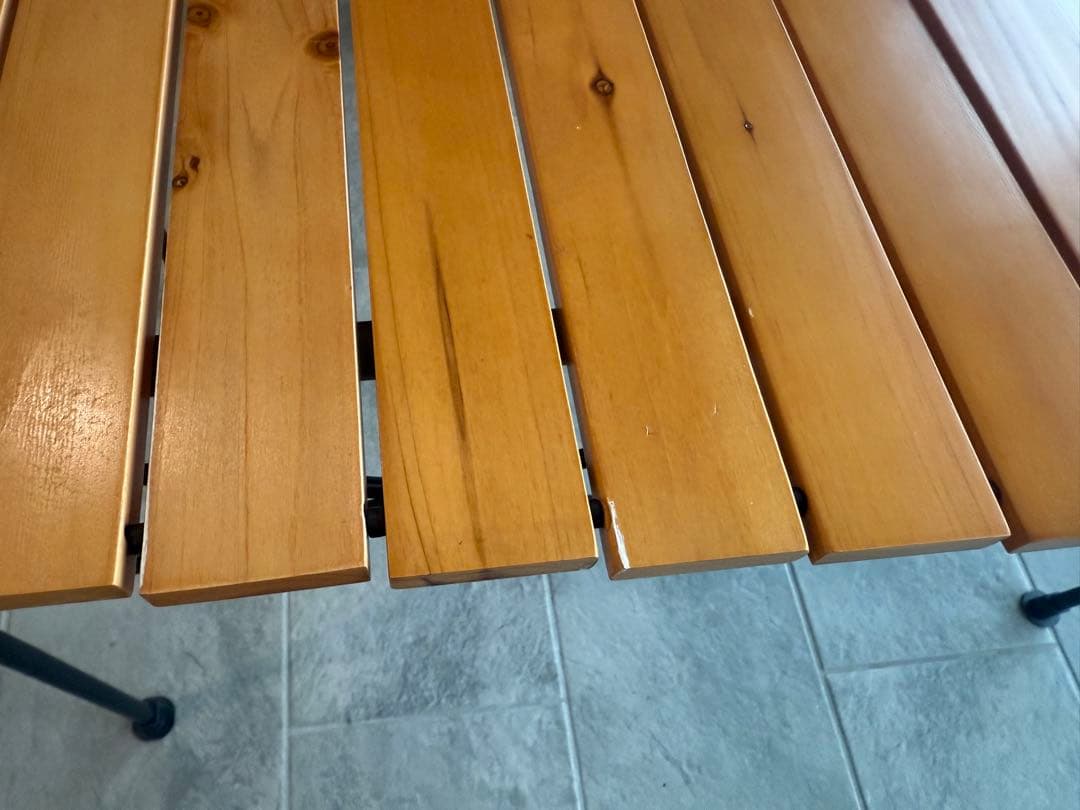 アルペンアウトドアーズ限定 コールマン ウッドロールテーブル110