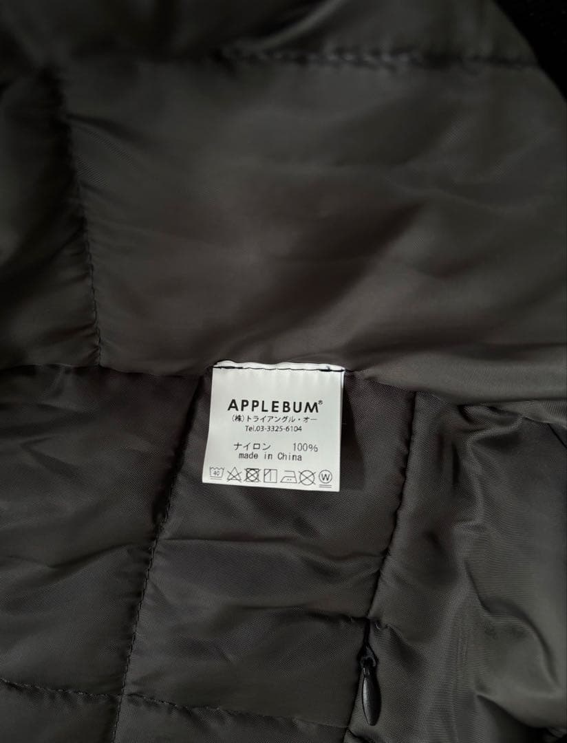 入手困難】 APPLEBUM 限定BLACKWORM ロッドマンスタジャンXL - メルカリ