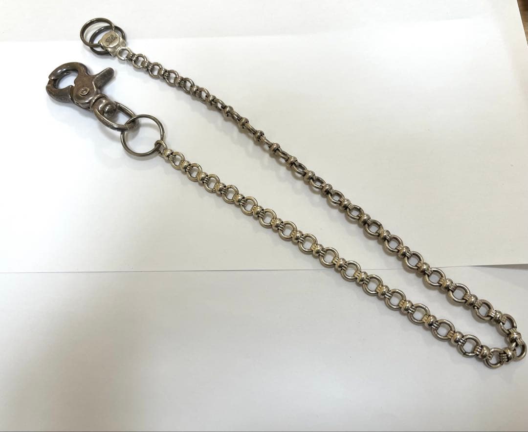 Felisi フェリージ シルバーリンクチェーンウォレットチェーン