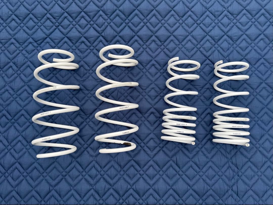 THREEHUNDRED ロワリングスプリング ハーフダウン ABARTH595 THREEHUNDRED ロワリングスプリング ハーフダウン ABARTH500/595