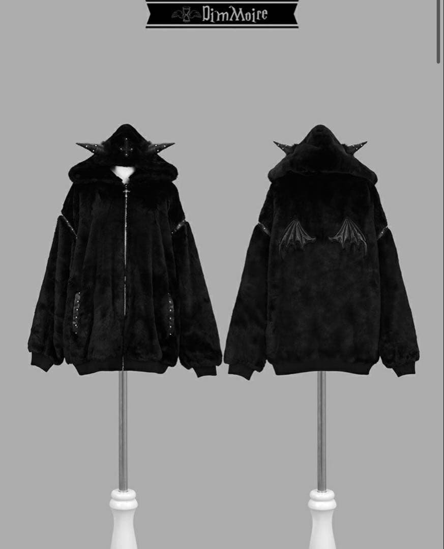 DimMoire BABY DEVIL ファーパーカー/Black即購入値下げ〇 Dimmoire BABY DEVIL ファーパーカー【Black】 - メルカリ