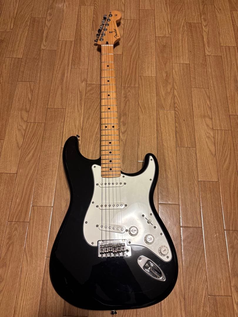 ギター Fender Player Stratocaster Black (2022) Fender Player Stratocaster HSS Electric Guitar Black w/ Pau Ferro