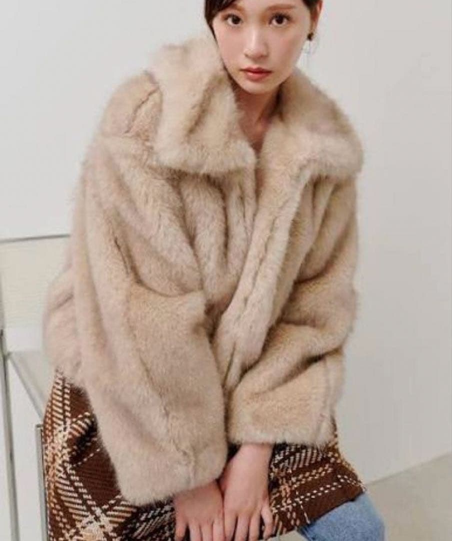 新品未使用タグ付き　snidel ファーショートコート SNIDEL｜ファーショートコート | Rakuten Fashion(楽天ファッション