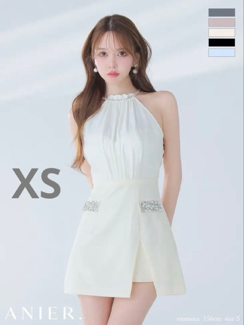 アイボリー　4051 アニエル　ローブドフルール　ブリエ　キャバドレス アイボリー 4051 アニエル ローブドフルール ブリエ キャバドレス