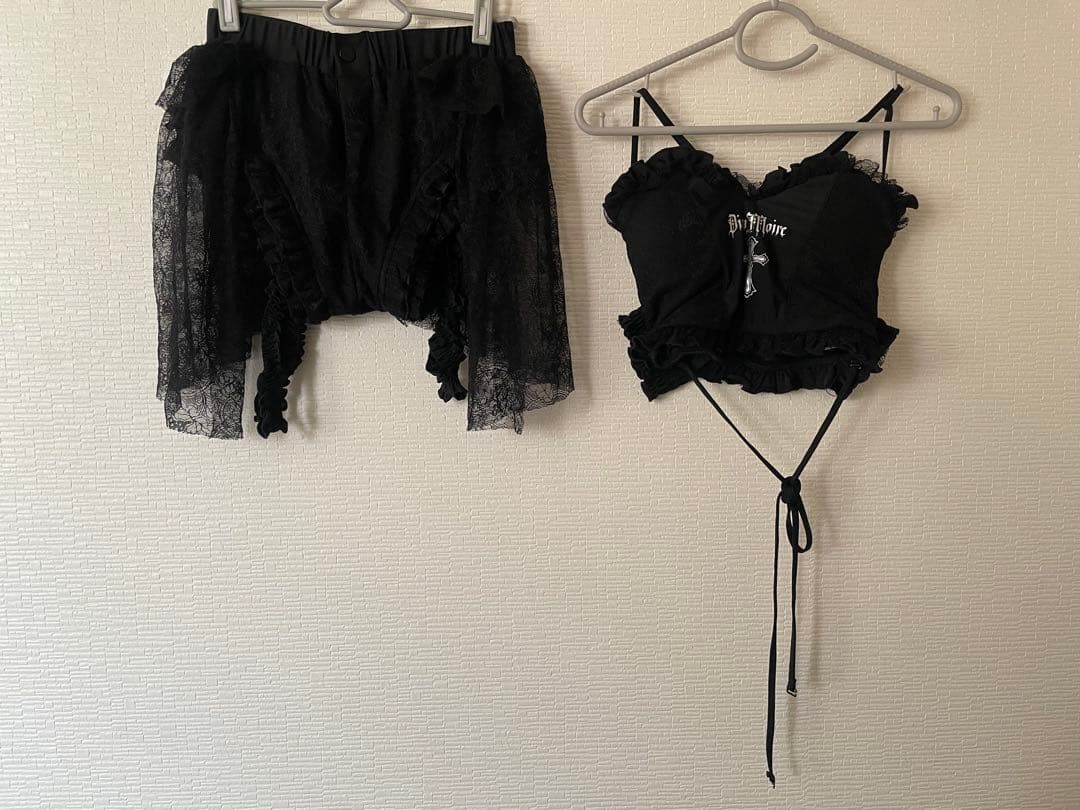 DimMoire ディムモアール 十字の誓いスイムウェア black レフレム