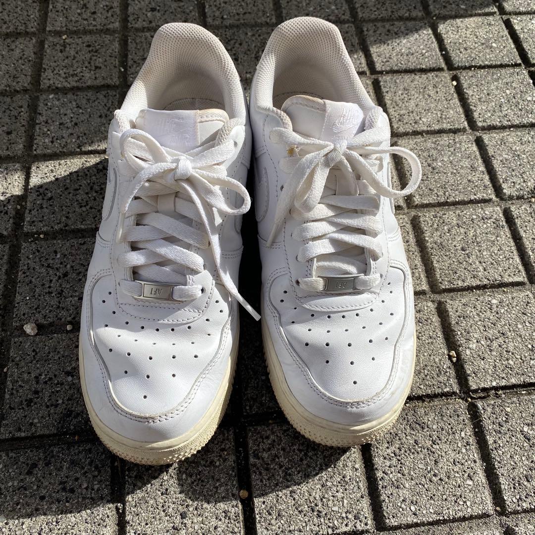 NIKE Air Force 1 ホワイト 25cm