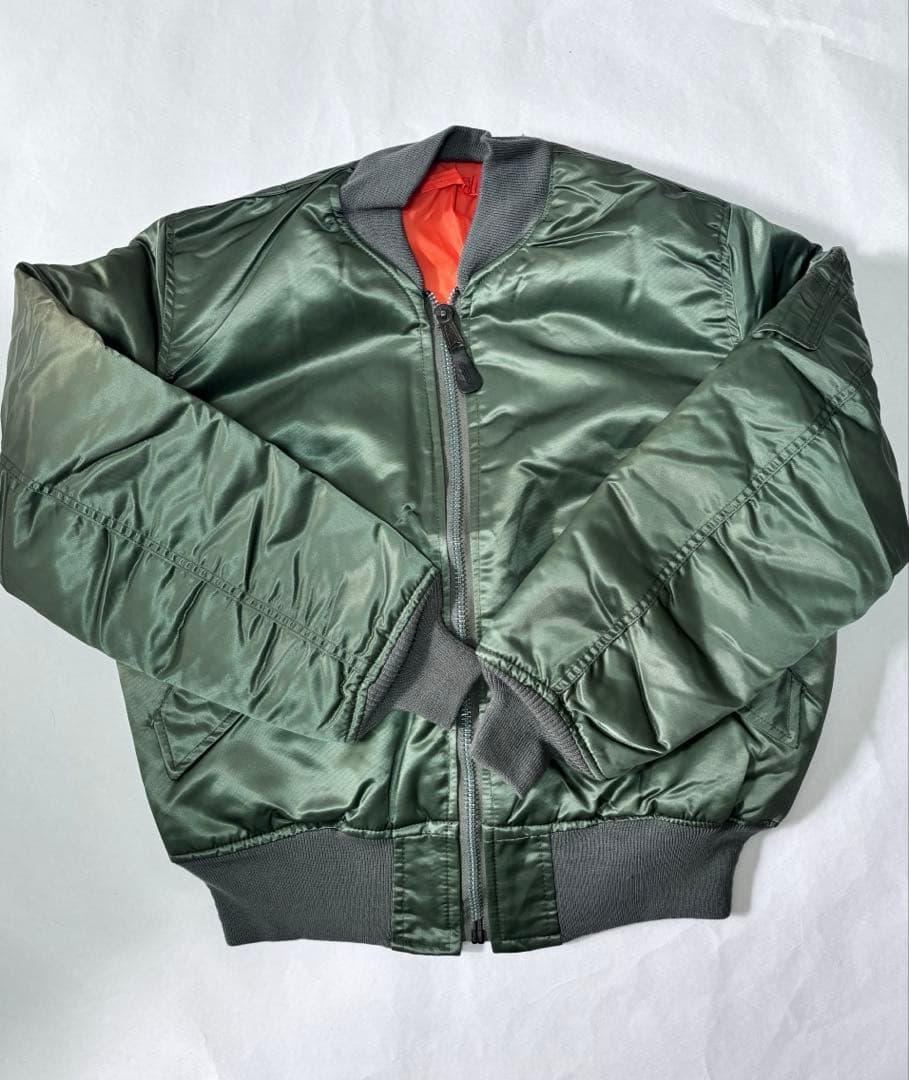 1960年代前半 USAF 実物官給 MA-1 フライトジャケット 1960年代 U.S. AIR FORCE TYPE MA-1 フライトジャケット（初期型 1st
