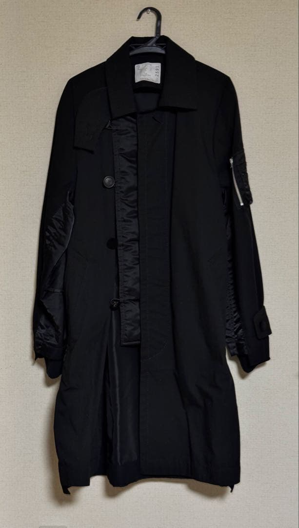 sacai サカイ 21AW Cotton Oxford Coat サイズ3 - メルカリ