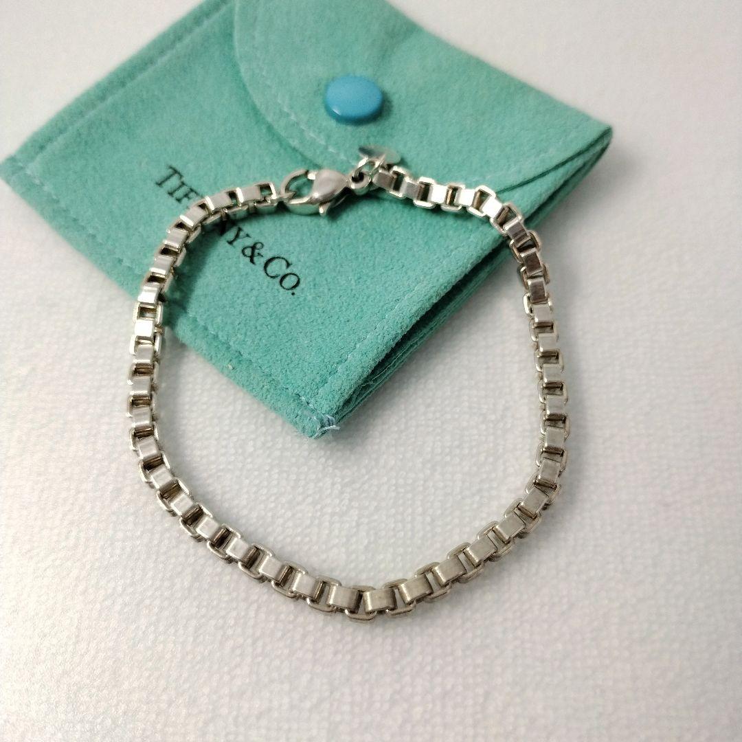 ティファニー ベネチアン ブレスレット 18cm シルバー925 - メルカリ