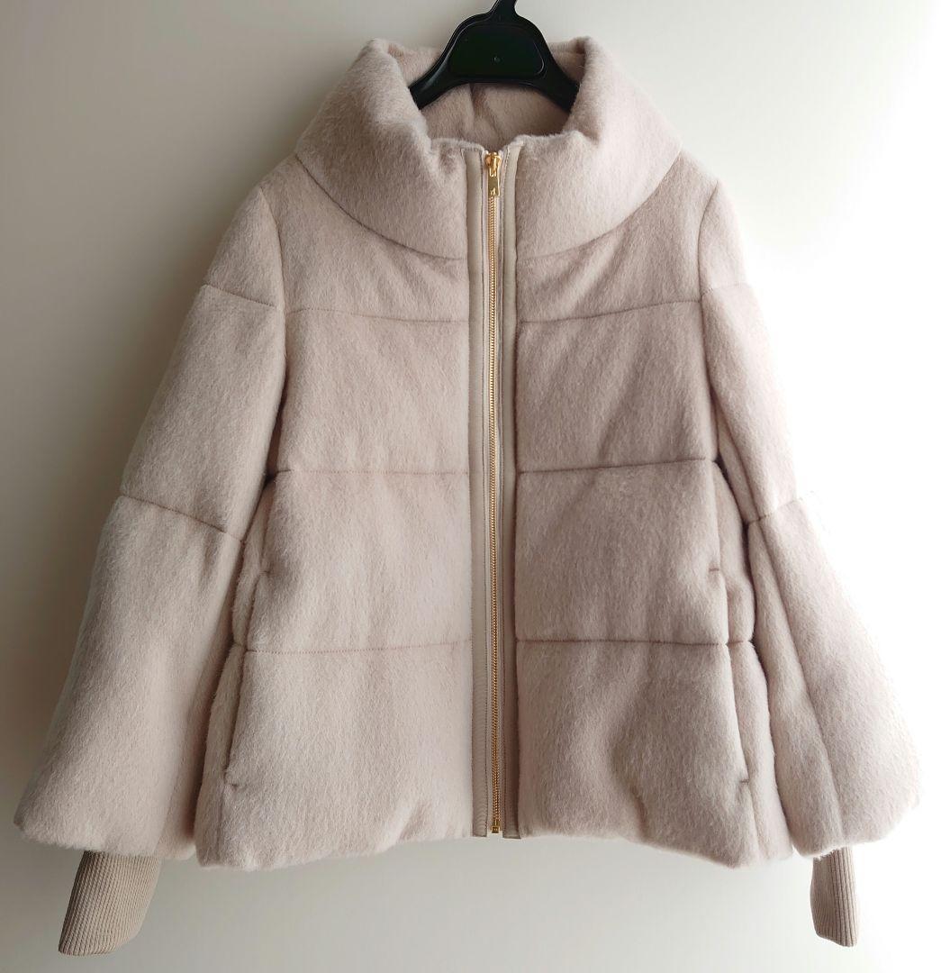 アナイ ANAYI 36 アルパカシャギーダウンコート - メルカリ