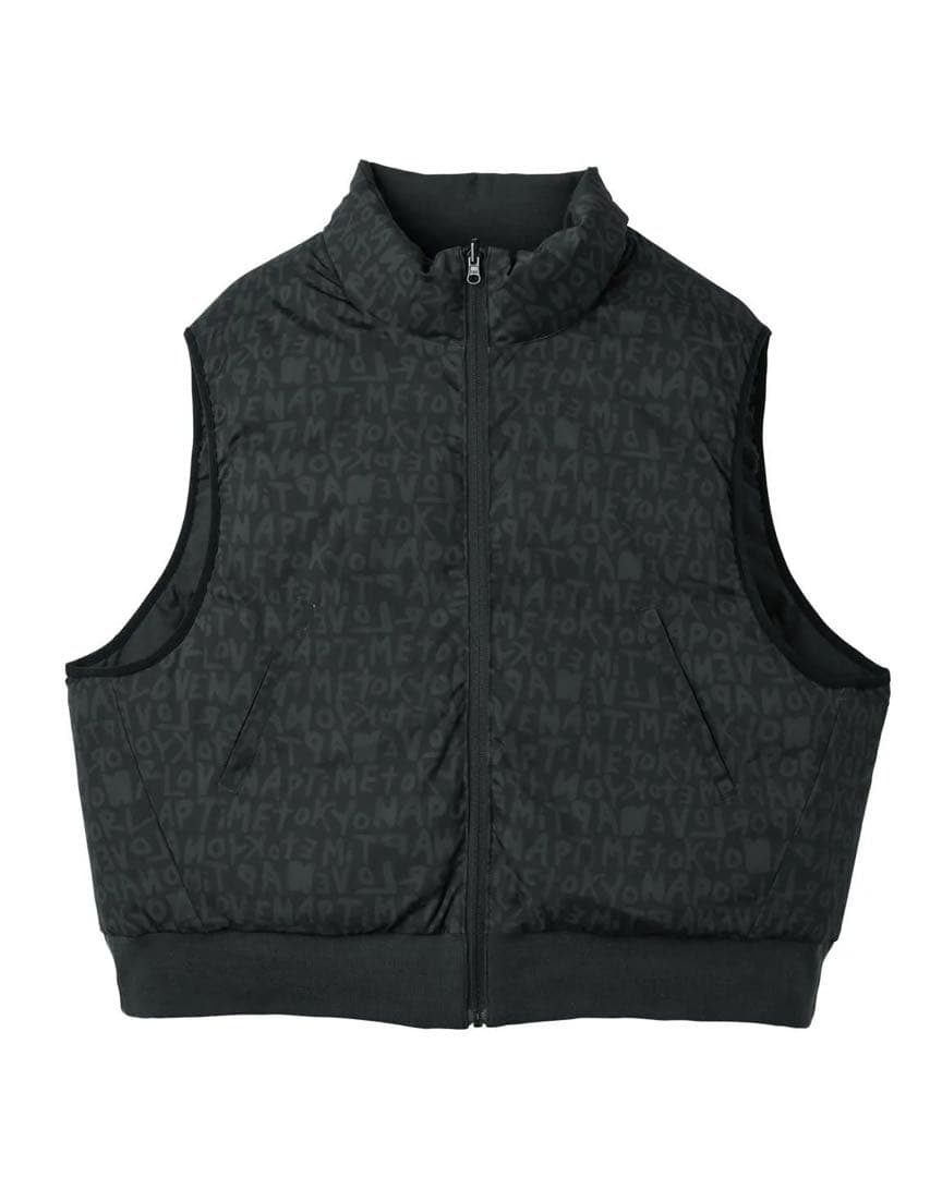 Naptime 中綿リバーシブルベスト - メルカリ