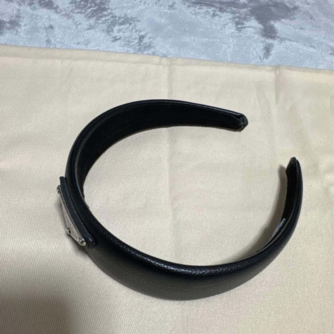 PRADA ブラック ヘアバンド - メルカリ