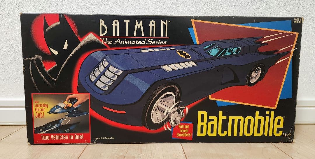 バットマン　フィギュア　Batman　Batmobile　ケナー 1993年 Kenner ケナー バットミサイル バットモービル バットマン ビンテージ