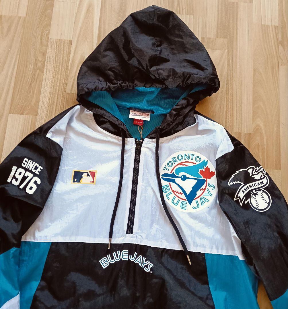 ミッチェルアンドネス MLB トロント ブルージェイズ フード付き