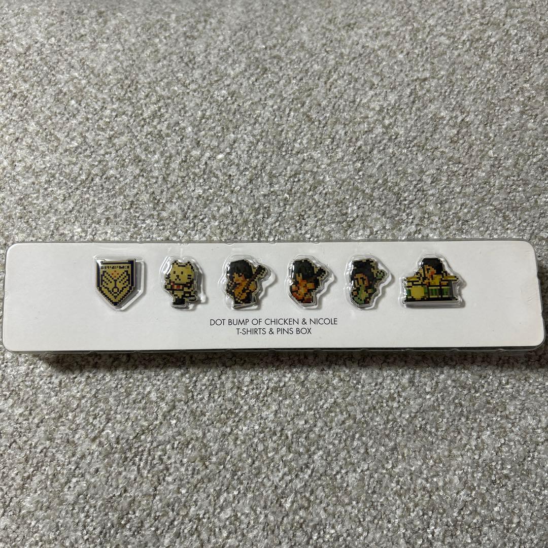 BUMP OF CHICKEN & NICOLE ピンバッジ 6個セット - メルカリ