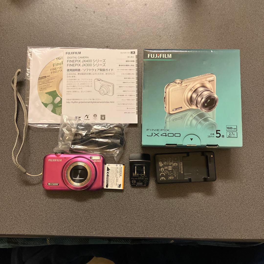 FUJIFILM FINEPIX JX400 ピンク - メルカリ
