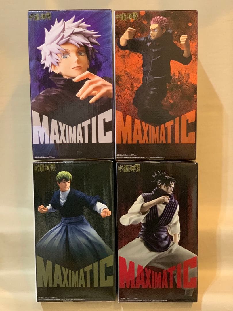 呪術廻戦 MAXIMATIC 五条悟 虎杖悠仁 禪院直哉 脹相 4種セット - メルカリ