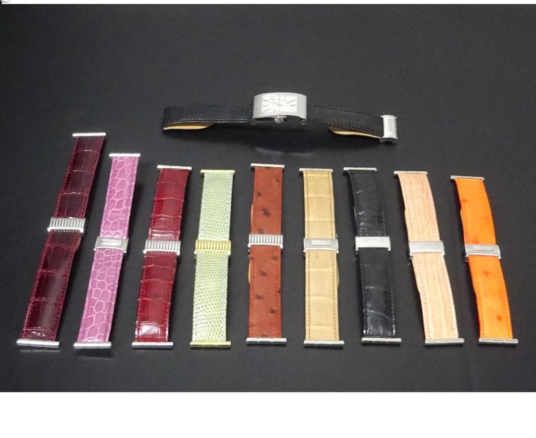 替えベルト9本付き Boucheron ブシュロン リフレ メンズサイズ 本物