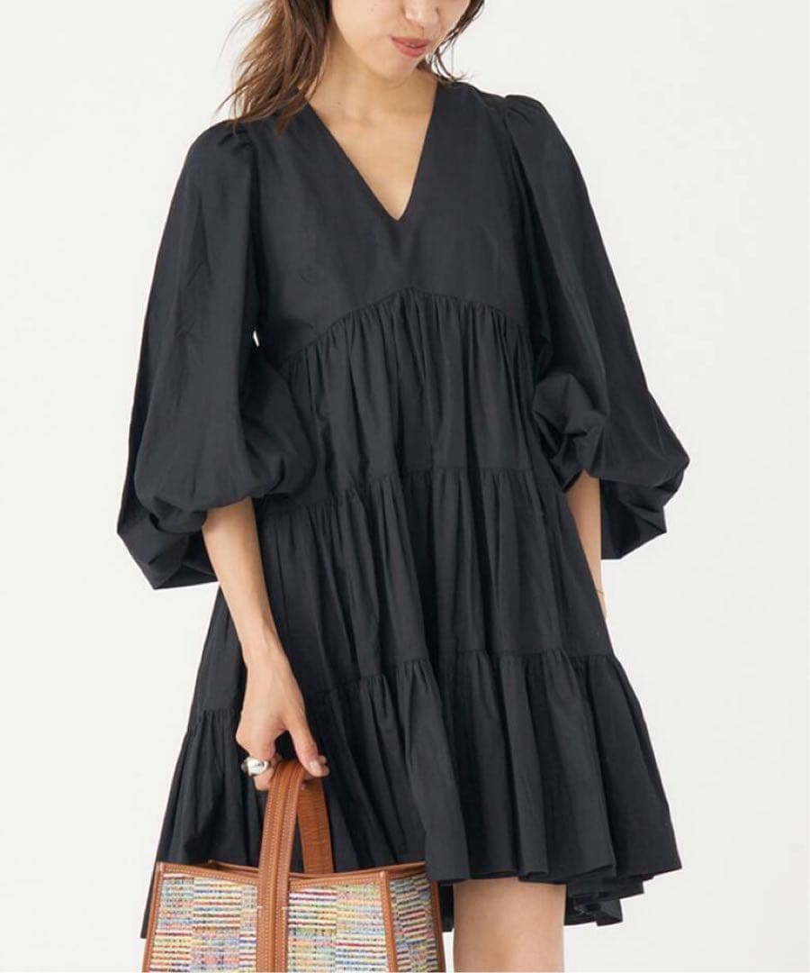 【期間限定値下げ】MARIHA エンジェルノミニドレス ONIX MARIHA(マリハ) エンジェルのミニドレス Onyx ワンピース 長袖