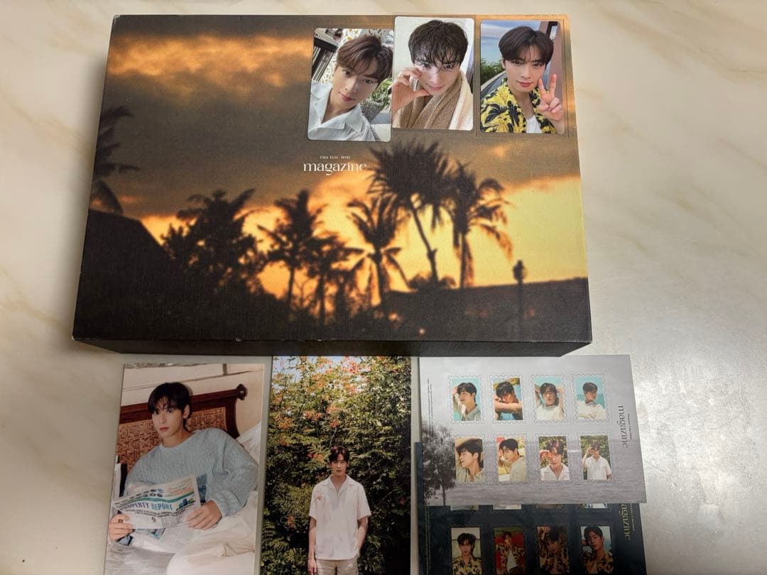 【抜けなし】チャウヌ magazine 写真集　トレカ