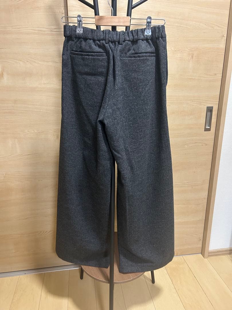 CLEL】ウールブレンド ヘリンボーンツイード3Dパンツ - メルカリ