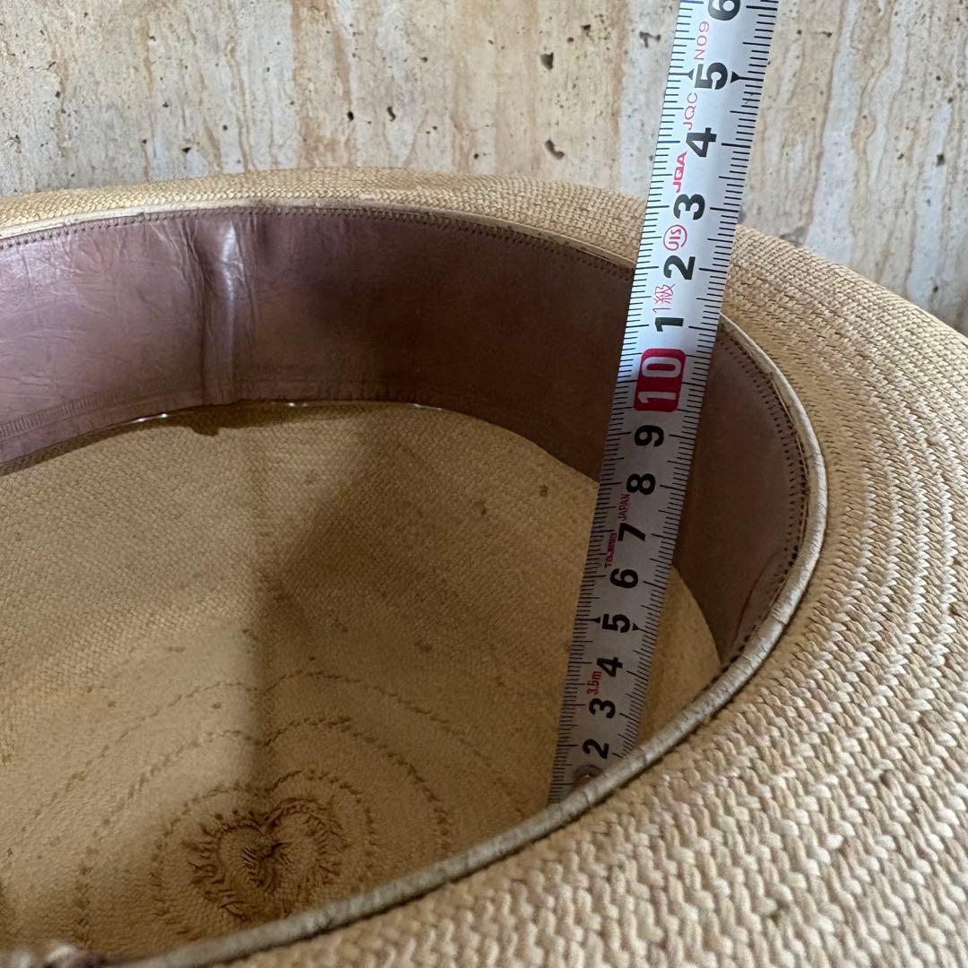 Genuine Panama HAT ヴィンテージ パナマハット 7 57