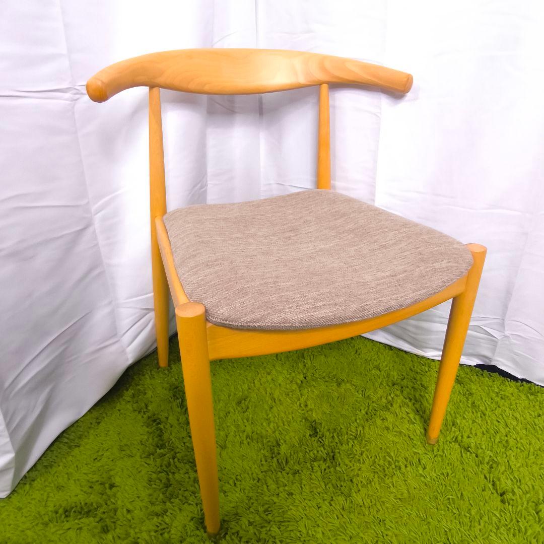 ニトリ ダイニングチェア NコレクションC-01 アームチェア ニトリ（NITORI） 傷・汚れに強いファブリック ダイニングチェア(N