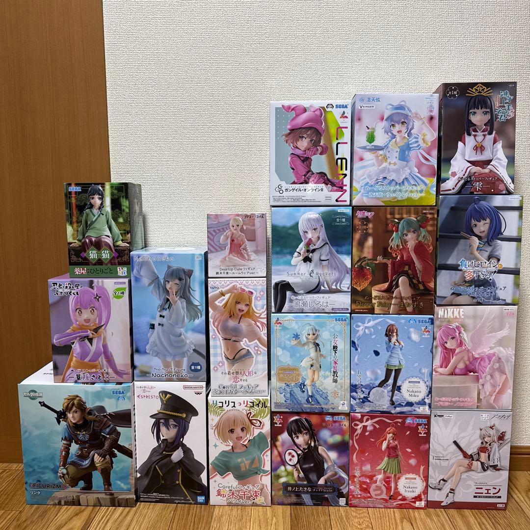 プライズ20体　フィギュア　まとめ売り【新品未開封】 葬送のフリーレン他プライズフィギュア 未開封 20体まとめ売り - メルカリ