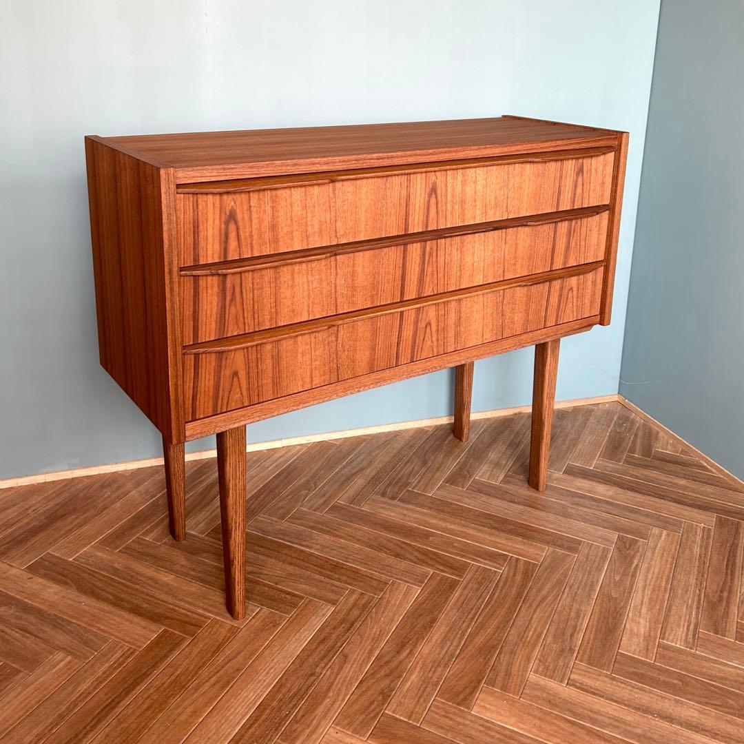 チーク サイドボード チェスト 北欧 ミッドセンチュリー ビンテージ