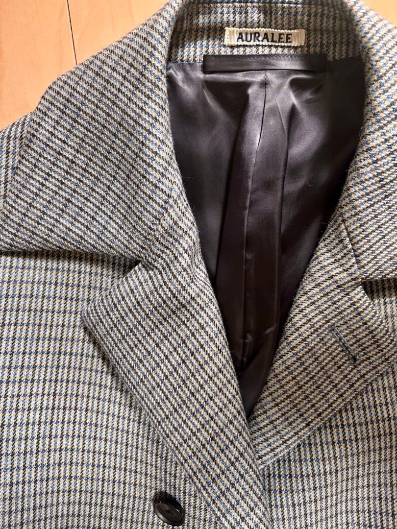 【AURALEE】19AW コート　size4 AURALEE 19aw メルトンコート未使用 サイズ4 コレクションアイテム